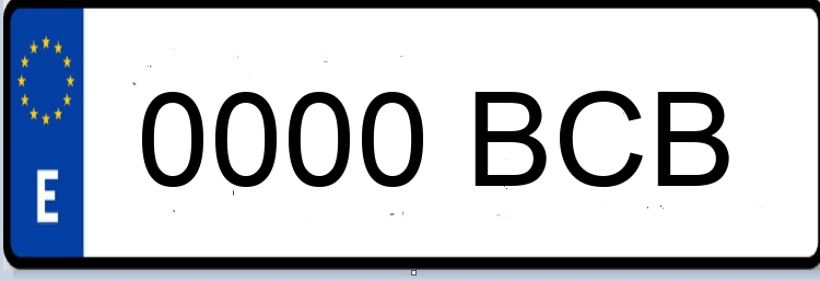 Letras Matriculas BCB