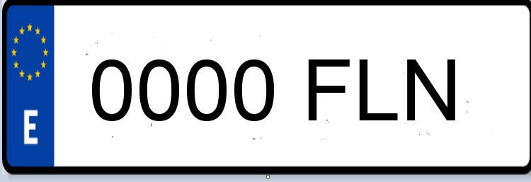 Letras Matriculas FLN