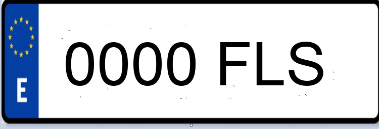 Letras Matriculas FLS