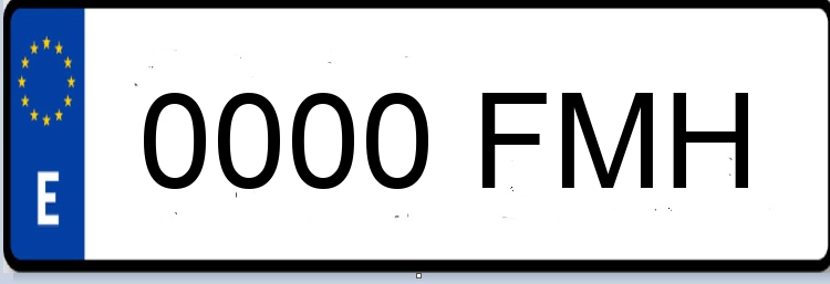 Letras Matriculas FMH