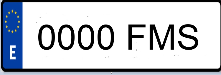 Letras Matriculas FMS