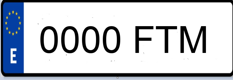 Letras Matriculas FTM