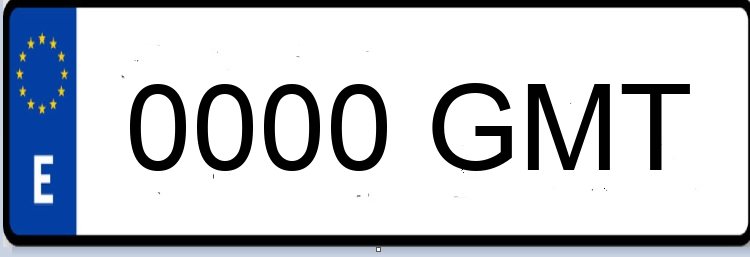 Letras Matriculas GMT