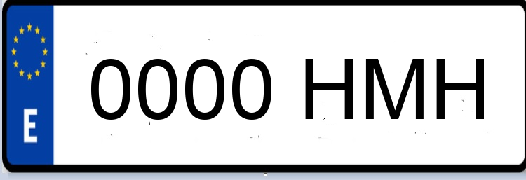 Letras Matriculas HMH