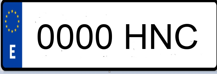 Letras Matriculas HNC