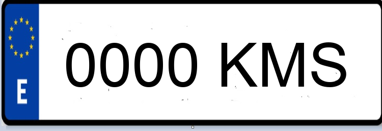 Letras Matriculas KMS