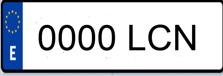 Letras Matriculas LCN