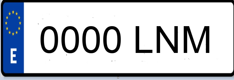 Letras Matriculas LNM