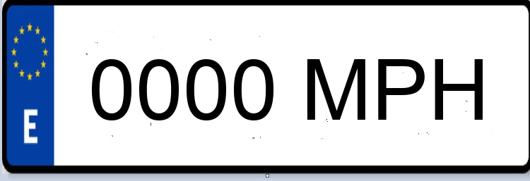 Letras Matriculas MPH