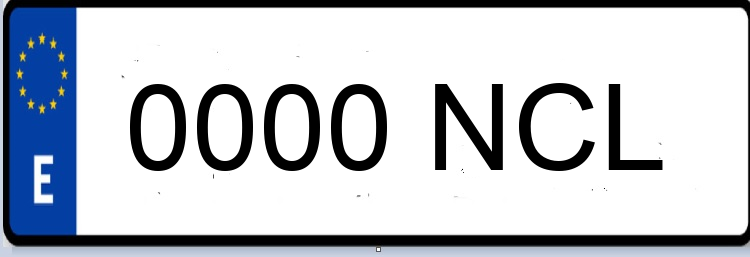 Letras Matriculas NCL