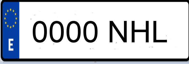 Letras Matriculas NHL