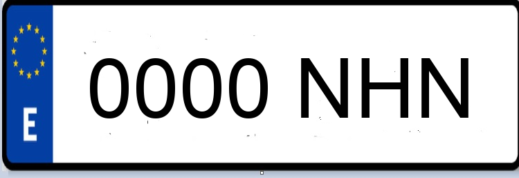 Letras Matriculas NHN