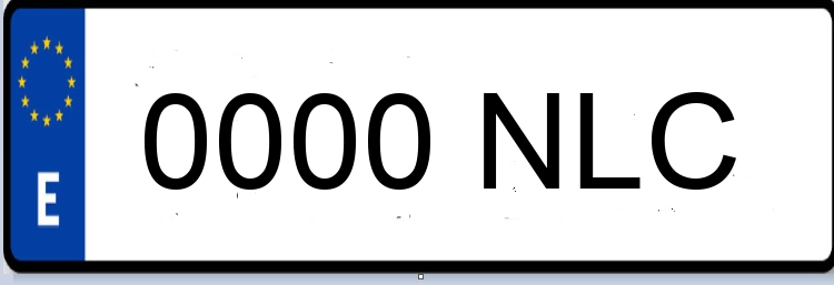 Letras Matriculas NLC