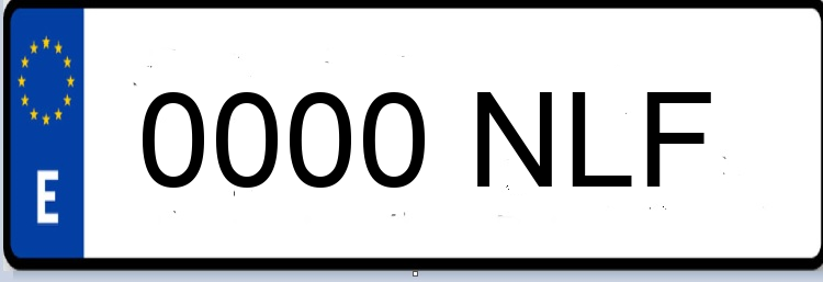 Letras Matriculas NLF