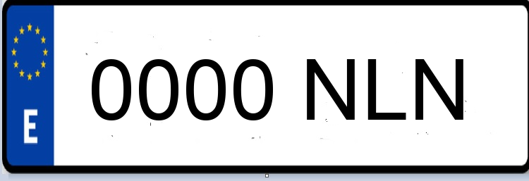 Letras Matriculas NLN