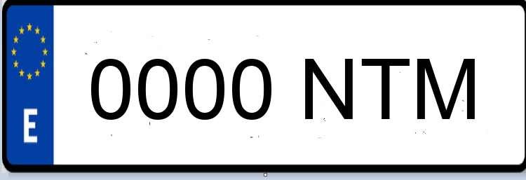 Letras Matriculas NTM